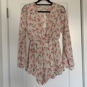 light floral romper